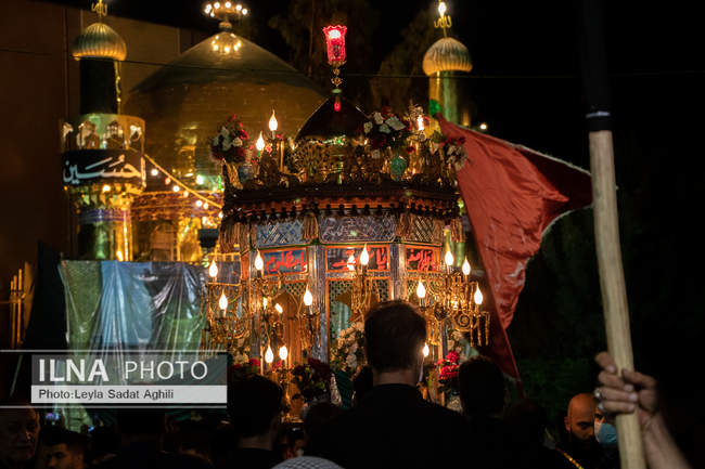 شب هشتم محرم 1401 در محله دولت آباد