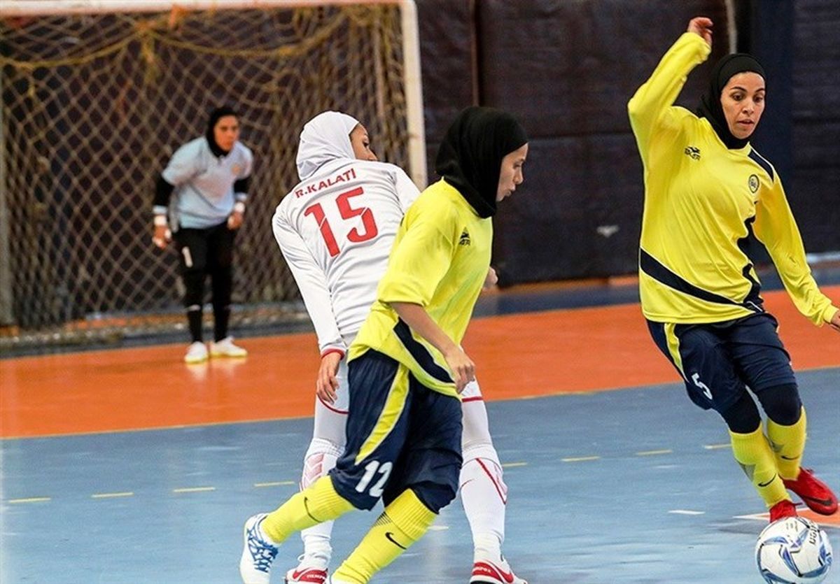 اصلاحیه برنامه سه هفته از برنامه مسابقات لیگ فوتسال بانوان