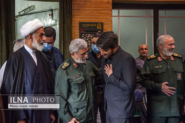 مراسم گرامیداشت شهدای کنسولگری ایران در دمشق