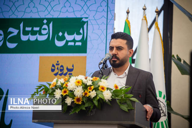 آئین افتتاح بازار گل و گیاه در قزوین