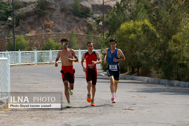 مسابقات ترای اتلون قهرمانی کشور در تبریز