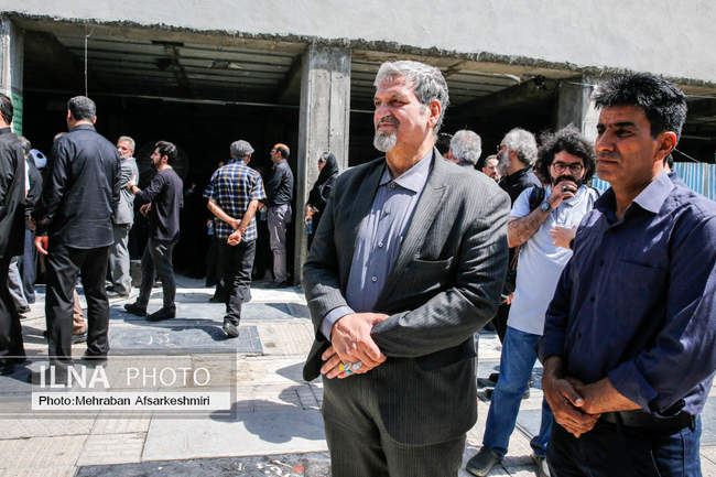 تشییع پیکر «احمد توکلی»