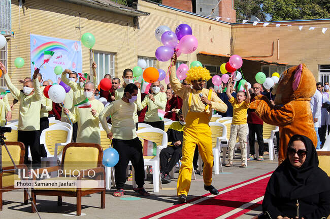 جشن روز جهانی کودک در آسایشگاه شهید بهشتی مشهد