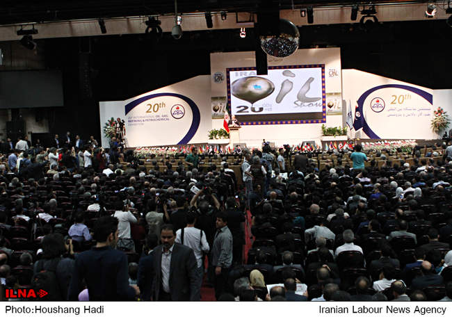 افتتاحیه بیستمین نمایشگاه بین‌المللی نفت