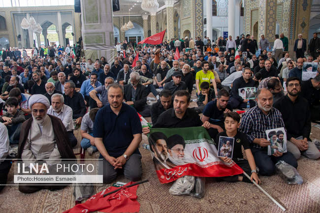 مراسم یادبود شهدای خانواده رهبر معظم انقلاب