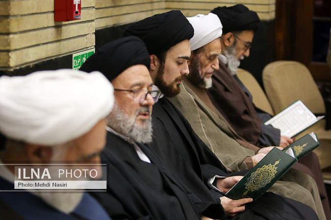 مراسم ختم برادر وحید حقانی