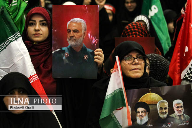 مراسم پنجمین سالگرد شهادت سردار شهید حاج قاسم سلیمانی