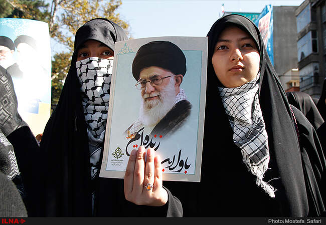 راهپیمایی 13 آبان در تهران