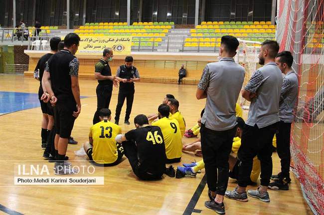 برد تیم فوتسال مس سونگون برابر تیم فوتسال سپاهان 