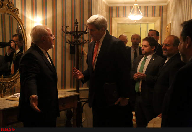 دیدارهای روز نخست محمد جواد ظریف در اجلاس سوریه در وین