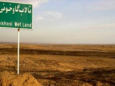۹۹ درصد سطح تالاب گاوخونی خشک است