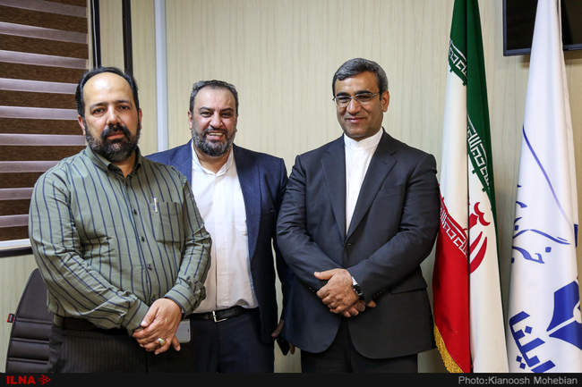 حضور غلامحسین مظفری مدیرعامل منطقه آزاد کیش در ایلنا