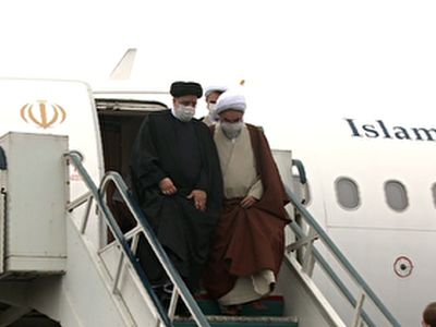 رئیسی وارد استان گیلان شد