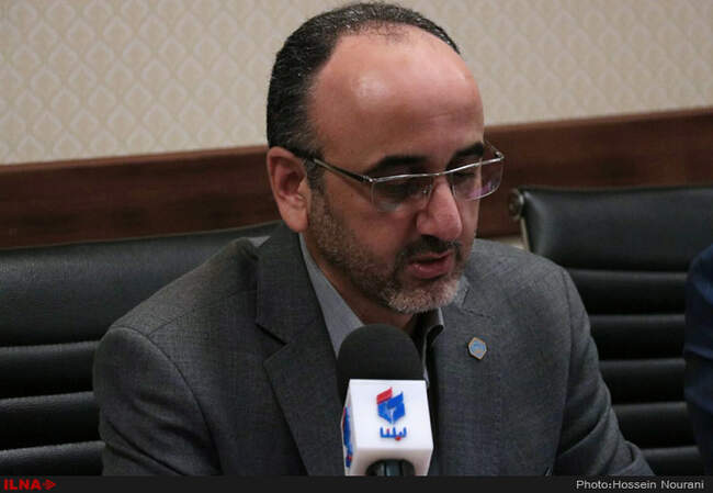 نشست خبری مدیر کل تامین اجتماعی.مدیر درمان و سرپرست بانک رفاه گیلان با اصحاب رسانه بابت دهه مبارکه فجر/ رشت