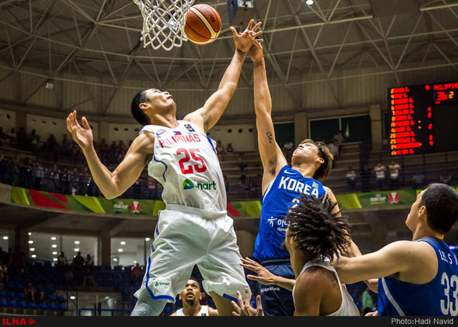 رقابتهای بسکتبال جام آسیا ۲۰۱۷/کره جنوبی - فیلیپین