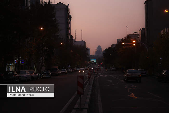مه‌گرفتگی در تهران