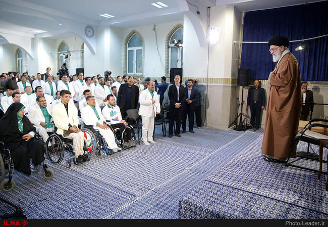 دیدار مدال‌آوران کاروان ورزشی ایران در بازی‌های پاراآسیایی اندونز