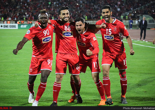 دیدار تیم های پرسپولیس و السد قطر
