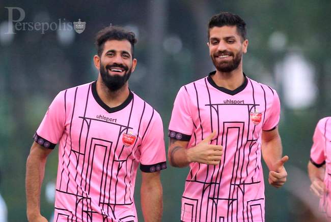 گزارش تصویری: آخرین جلسه تمرینات پرسپولیس در هند