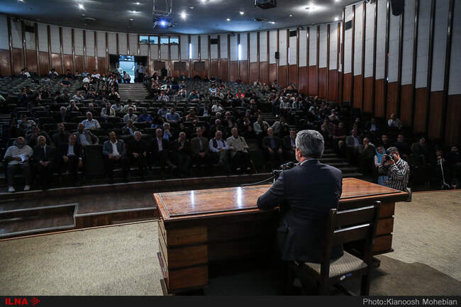 گزارش تصویری مراسم نکوداشت ابراهیم یزدی در دانشگاه تهران