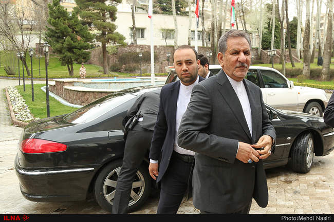 دیدار نخست وزیر عراق با اسحاق جهانگیری در سعدآباد