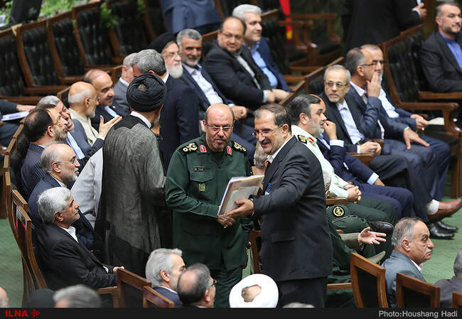 حواشی مراسم تحلیف دوازدهمین دوره ریاست جمهوری به روایت تصویر