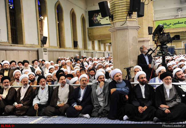 دیدار ائمه جماعات مساجد استان تهران با رهبر انقلاب اسلامی