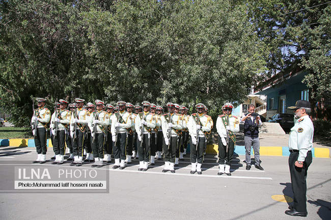 تودیع و معارفه فرمانده انتظامی کردستان
