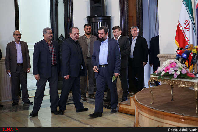 نشست خبری محسن رضایی"دبیر مجمع تشخیص مصلحت نظام"