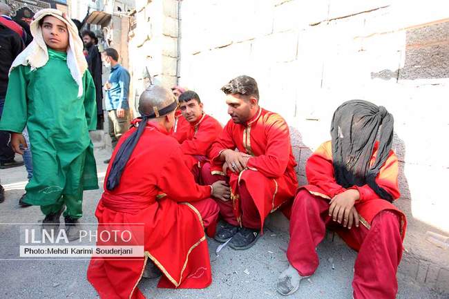 ورود نمادین کاروان امام حسین (ع) به کربلا 