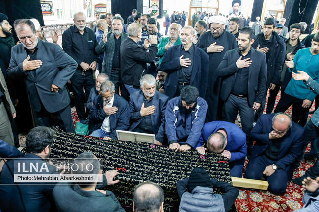 مراسم تشییع محمدمهدی صدیقی