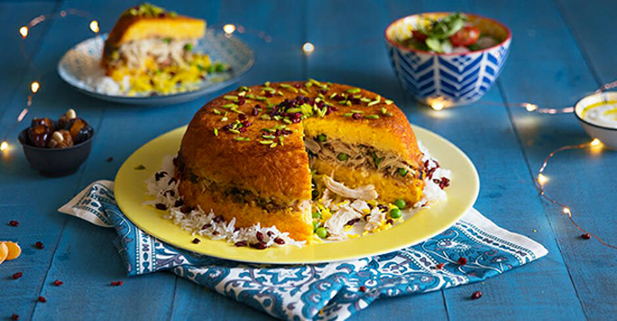 چند راز خوشمزه‌تر شدن ته‌چین زعفرانی 