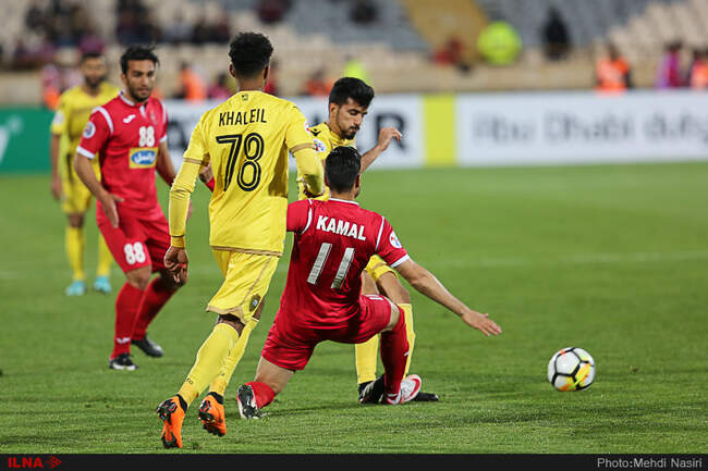 دیدار تیمهای پرسپولیس و الوصل امارات