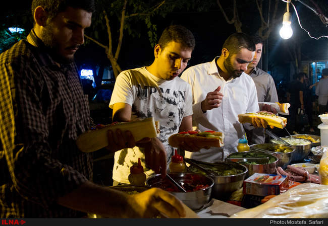 حال و هوای تهران در شب های ماه مبارک رمضان