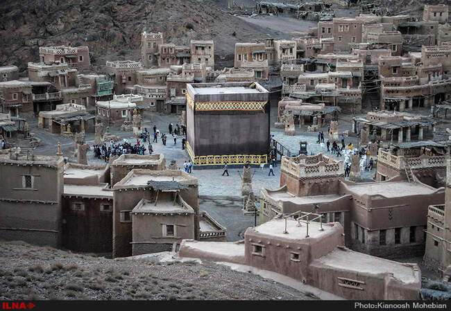 نشست خبری مجید مجیدی در لوکیشن فیلم محمد(ص)
