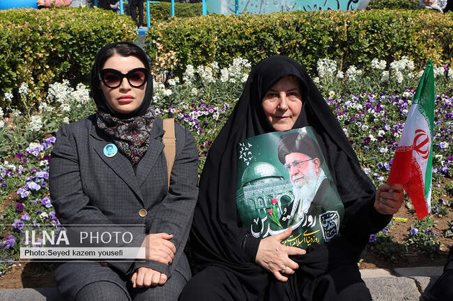 راهپیمایی روز جهانی قدس در تبریز
