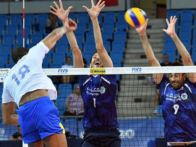 ایران 1 - 3 برزیل؛دومین شکست ایران مقابل قهرمان المپیک