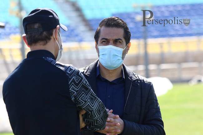 گزارش تصویری: جشن قهرمانی نیم فصل در تمرینات پرسپولیس 