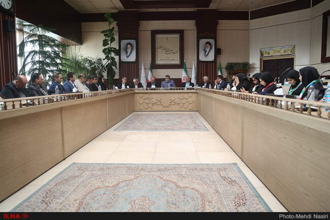 مراسم تقدیر از مدال‌آوران مسابقات جهانی ورزش کارگری لتونی 