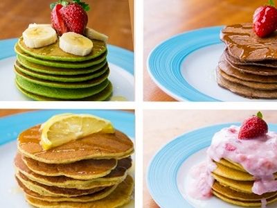 طرز تهیه پنکیک رژیمی خوشمزه و مخصوص با کالری پایین 