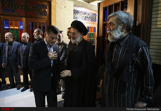گزارش تصویری حضور شخصیت‌های سیاسی در مراسم ترحیم مادر حجت‌الاسلام محتشمی‌پور