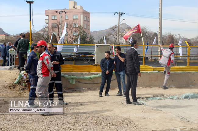 اتمام حفاری مسیر شرقی خط سه قطار شهری مشهد