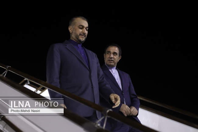 ورود امیرعبداللهیان به سمرقند برای شرکت در چهارمین نشست همسایگان اف�