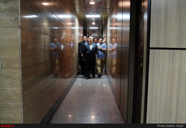 بازدید سرخو از شرکت بهره برداری مترو تهران