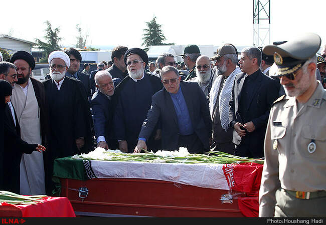 مراسم استقبال از جانباختگان فاجعه منا 