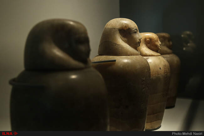 تصاویر آثار به نمایش درآمده از موزه لوور در تهران 