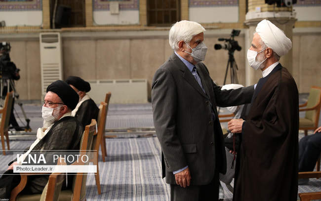 دیدار رئیس‌ و اعضای مجمع تشخیص مصلحت نظام با رهبر انقلاب