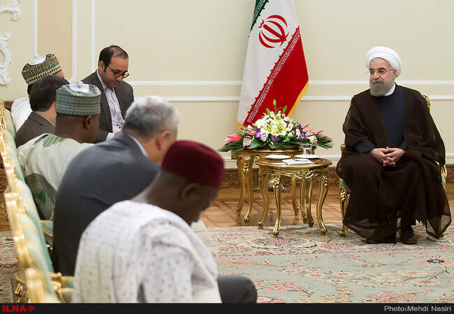 دیدار دبیر کل اوپک با حسن روحانی رئیس جمهور کشورمان
