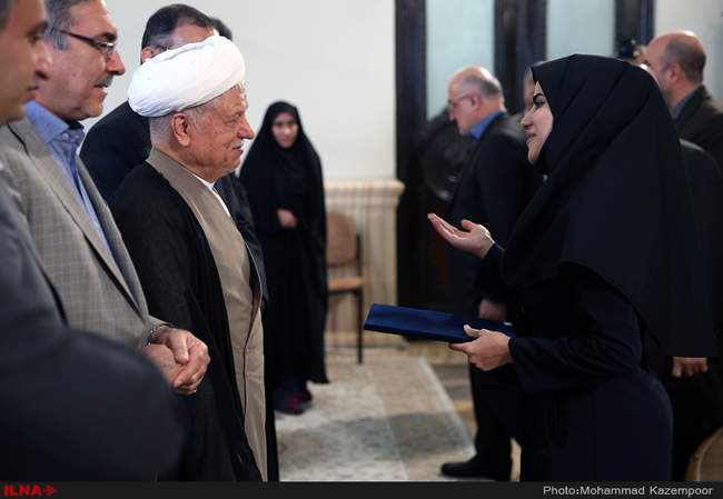 مراسم تجلیل از قهرمانان مسابقات خاورمیانه ـ ترکیه 2014  با حضور آیت الل