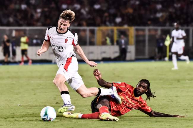 گزارش تصویری دیدار لچه و میلان